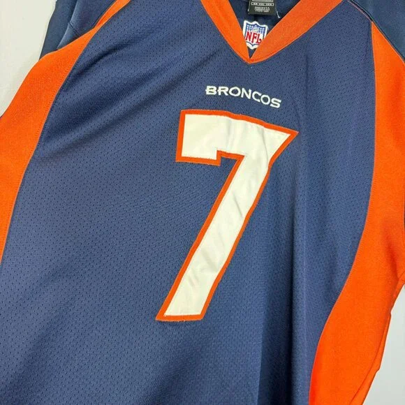 Nike NFL Pro Line Denver Broncos John Elway # 7 Pro Cut Authentic Jersey 52 - Picture 4 of 10